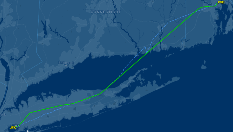 Flight path for the replacement A220